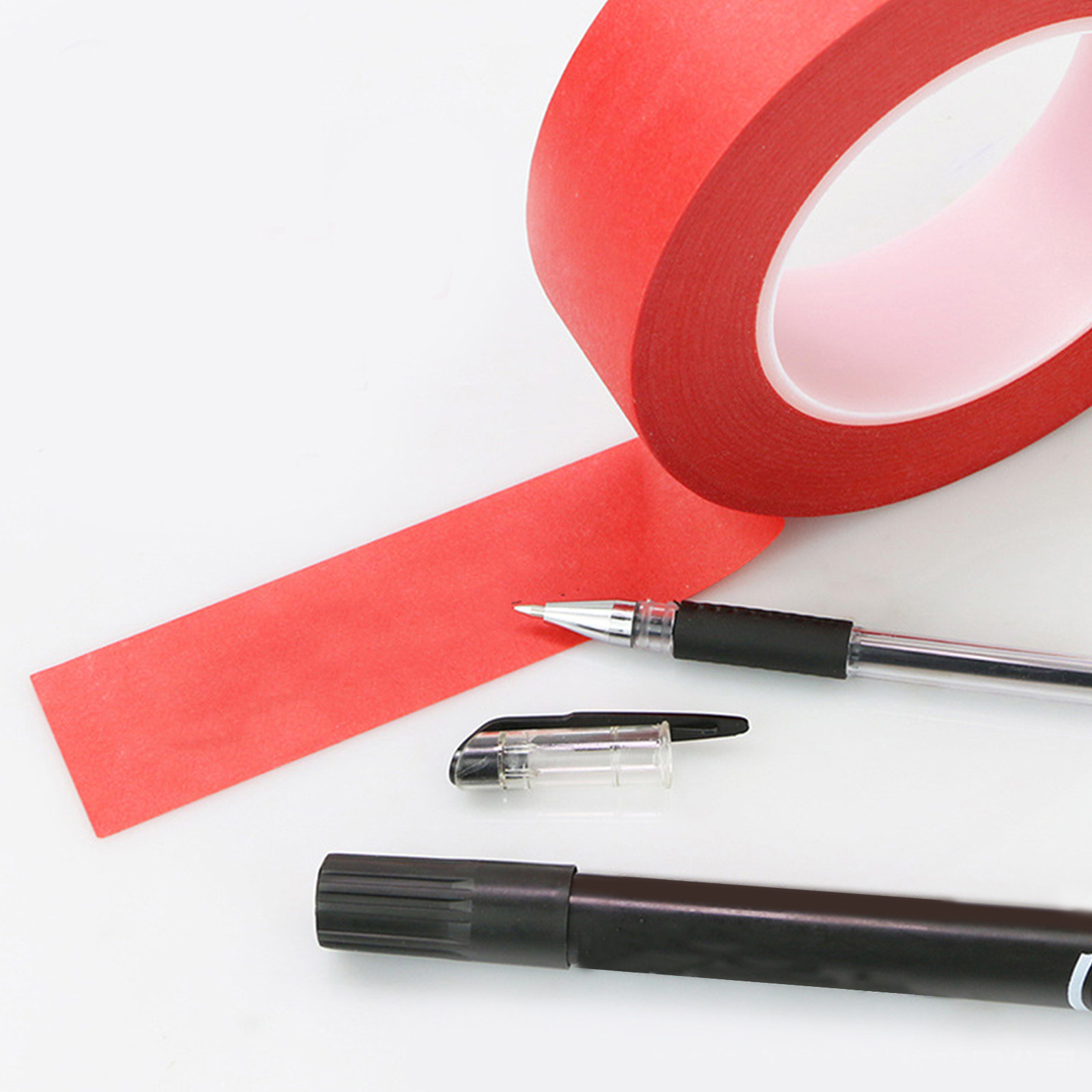 Diy Electronics Components - 3 Red Masking Tape High Temperature