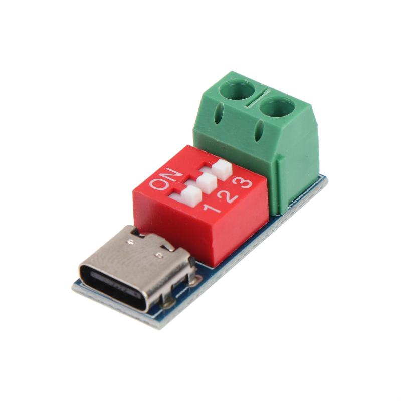 PD Trigger Module Type-C 5V-20 - огляд і ціна Diy Electronics Repair