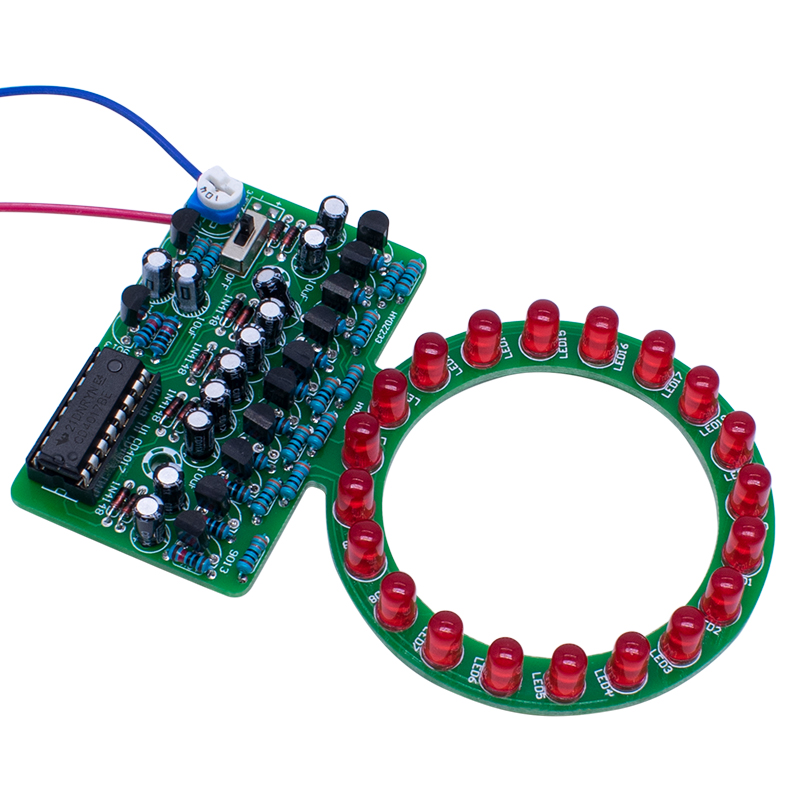 CD4017 Ring Gradient LED Flowi - огляд і ціна Diy Electronics Repair Kit