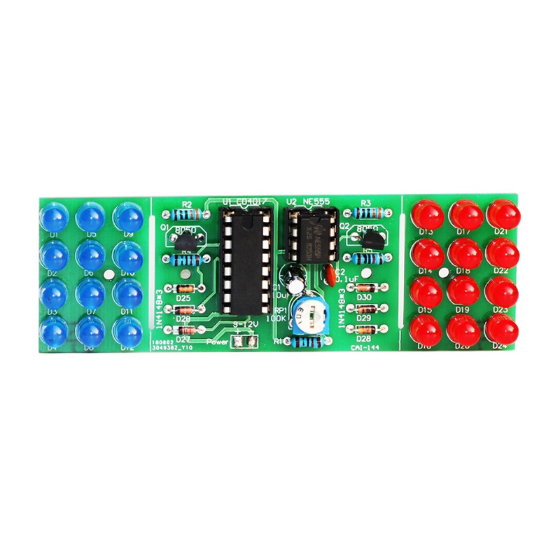 IC LED Red Blue Double Color F - огляд і ціна Diy Electronics Learning Kit