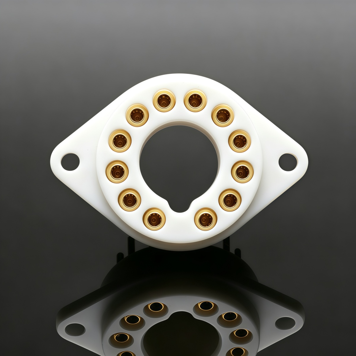 EIZZ 12 Pin PTFE Vacuum Electr - огляд і ціна Diy Electronics Holder