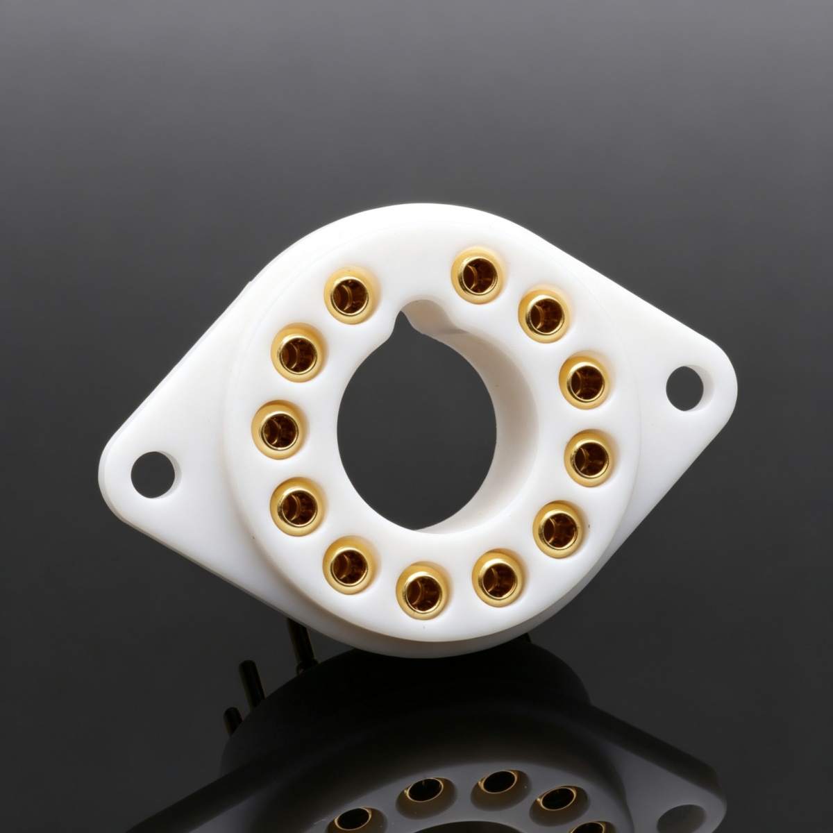 EIZZ 12 Pin PTFE Vacuum Electr - огляд і ціна Diy Electronics Holder