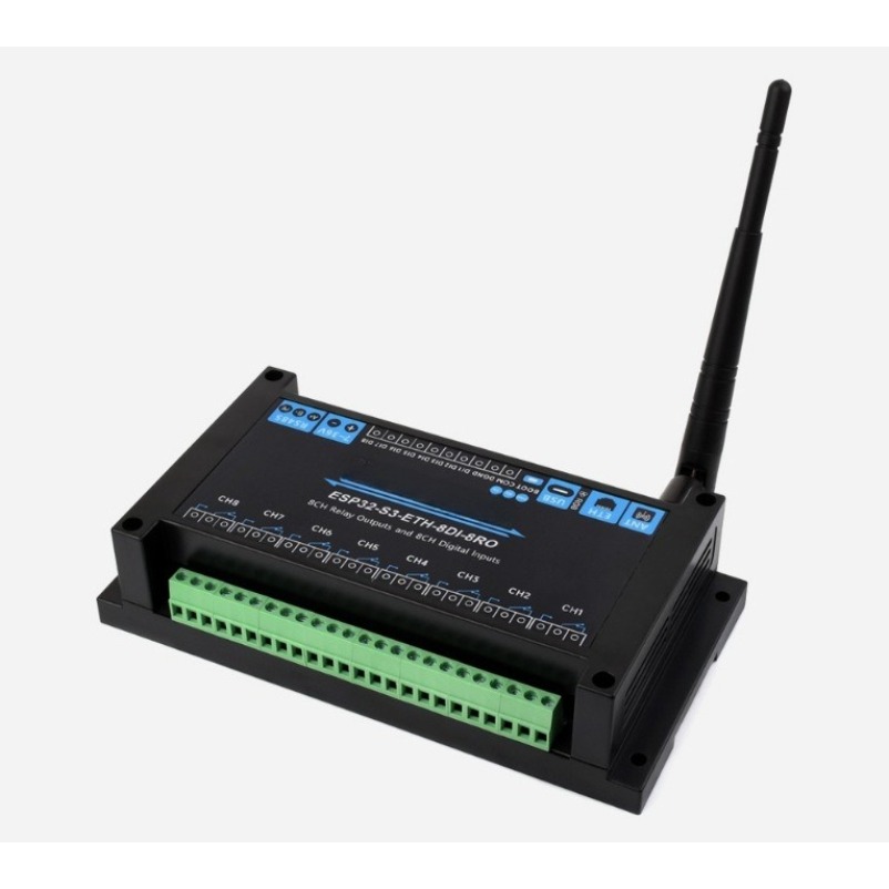 ESP32‑S3 Industrial 8‑Channel  - огляд і ціна Esp32 Wifi Bluetooth