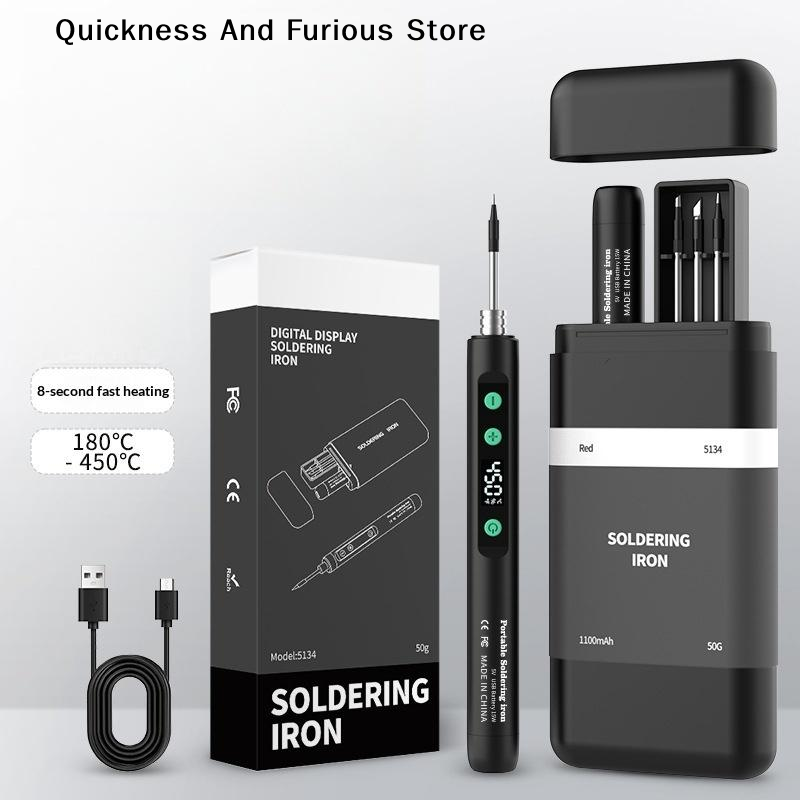 【TO】Wireless Soldering Iron wi - огляд і ціна Diy Electronics Repair