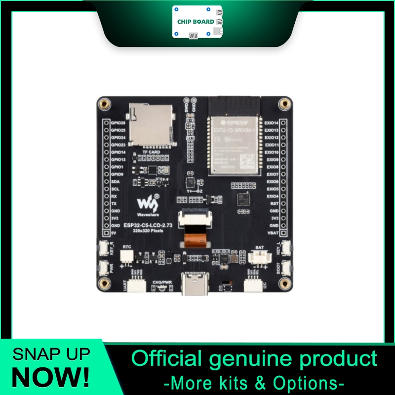Waveshare ESP32-C5 2.73 Inch L - огляд і ціна Esp32 Wifi Bluetooth