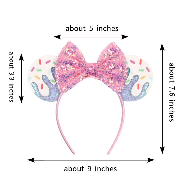 1pc Donut Mouse Ears Headband  - огляд і ціна Diy Mouse Electronics
