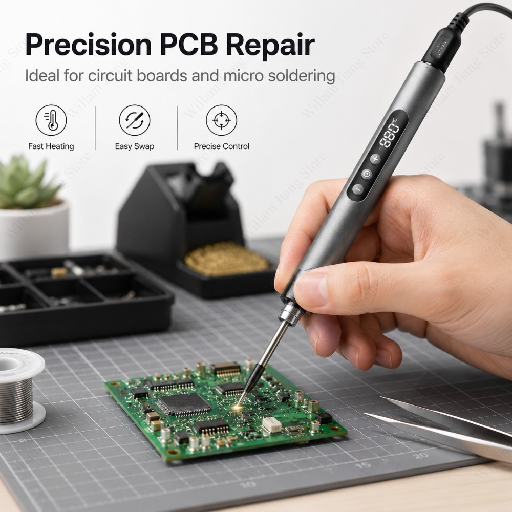 1/3 PCS USB Soldering Iron Rep - огляд і ціна Flux Pen Electronics