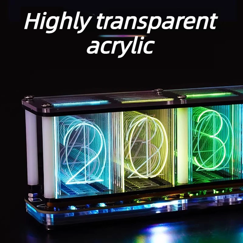 Glow Tube Clock Kit DIY Electr - огляд і ціна Diy Electronics Desk