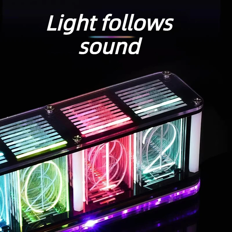 Glow Tube Clock Kit DIY Electr - огляд і ціна Diy Electronics Desk