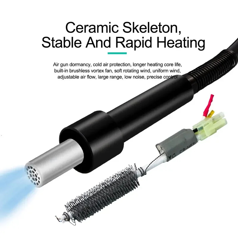 Quick 859D+ Hot Air Gun Solder - огляд і ціна Hot Air Rework Station
