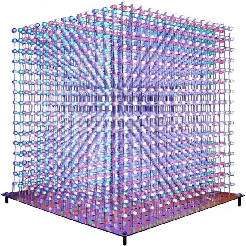 3 D16mini Light Cube Kit 16x16 - огляд і ціна Diy Electronics Parts