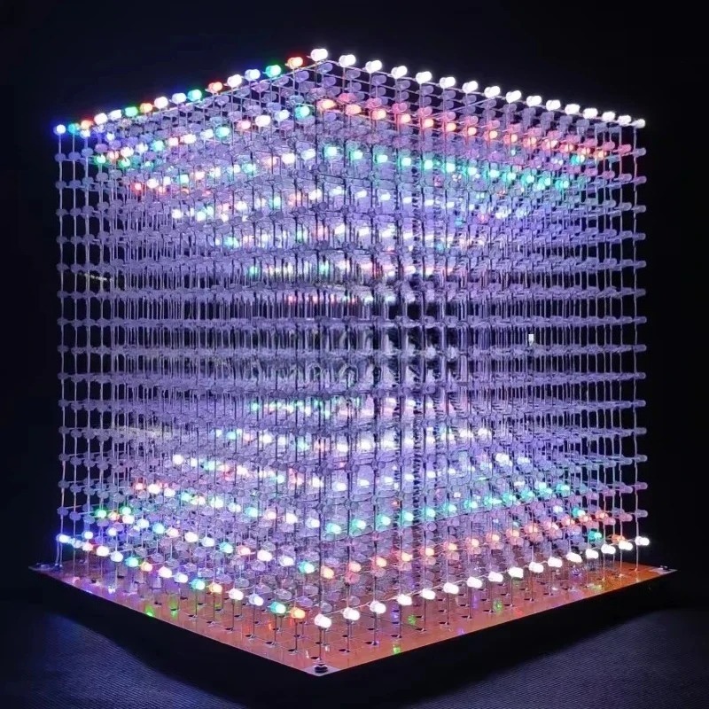 3 D16mini Light Cube Kit 16x16 - огляд і ціна Diy Electronics Parts