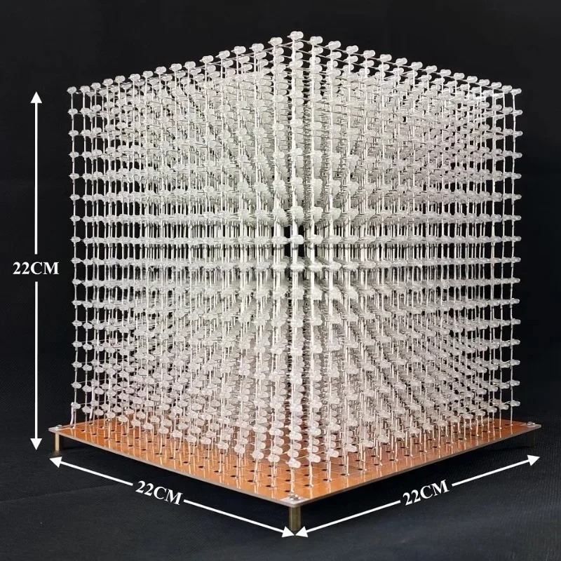 3 D16mini Light Cube Kit 16x16 - огляд і ціна Diy Electronics Parts