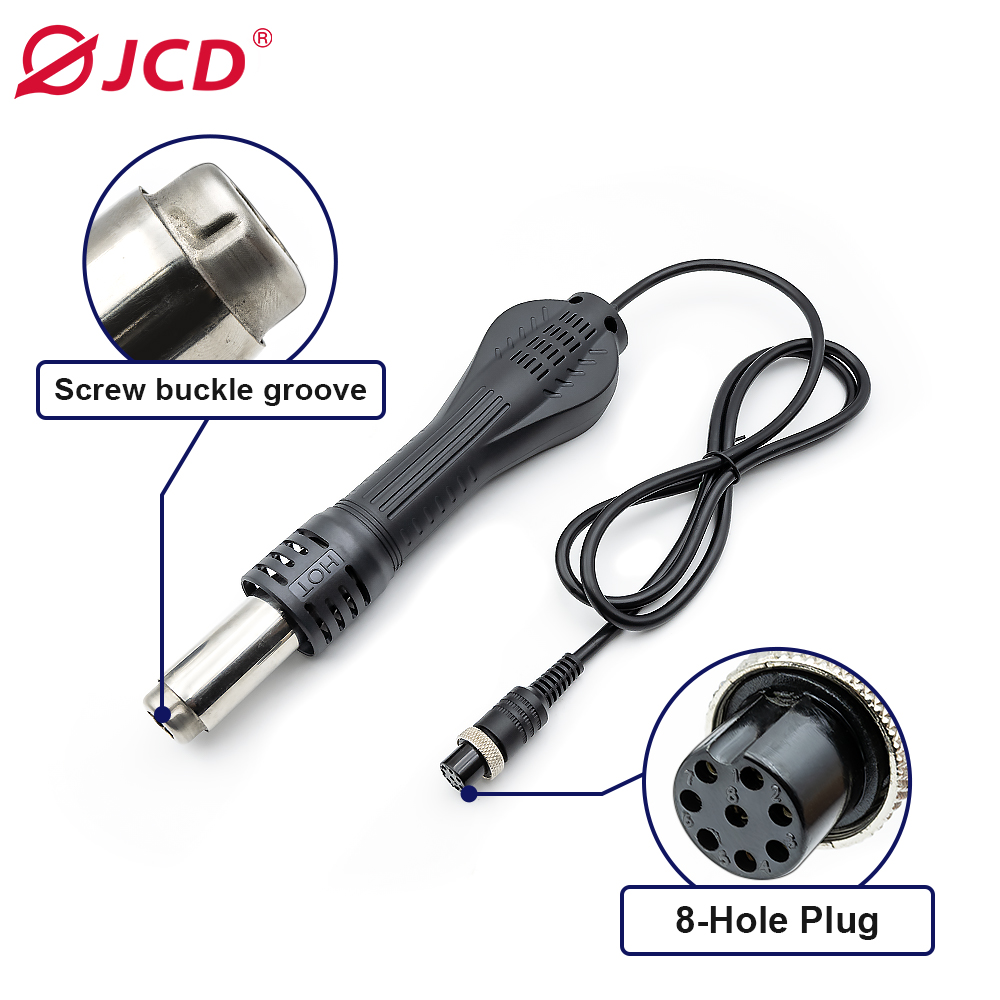 JCD 8-Hole Hot Air Gun Handle  - огляд і ціна Hot Air Rework Station