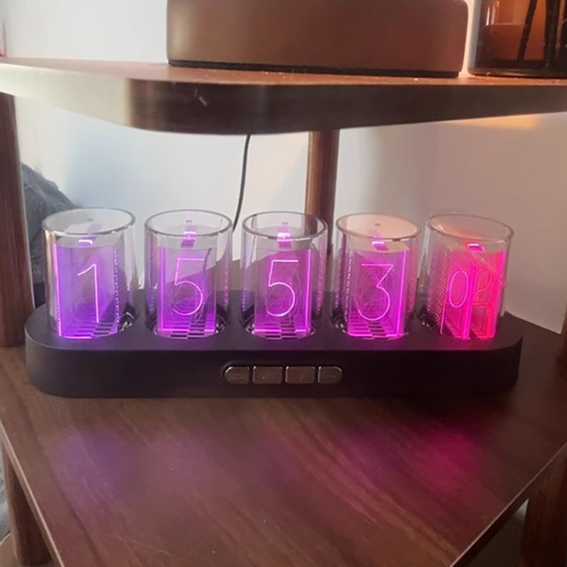 Electronic Tube Clock DIY Digi - огляд і ціна Diy Electronics Desk