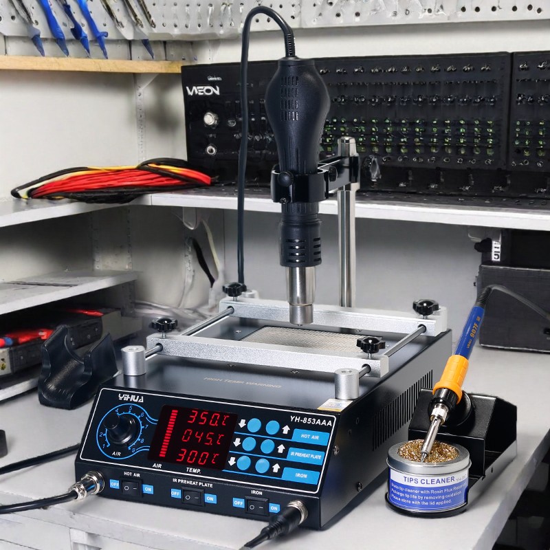 2026 Hot Sale Yihua 853AAA wel - огляд і ціна Hot Air Rework Station