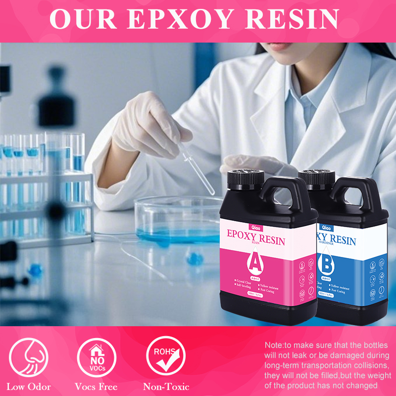 1:1 Crystal Clear Epoxy Resin  - огляд і ціна Diy Electronics Components