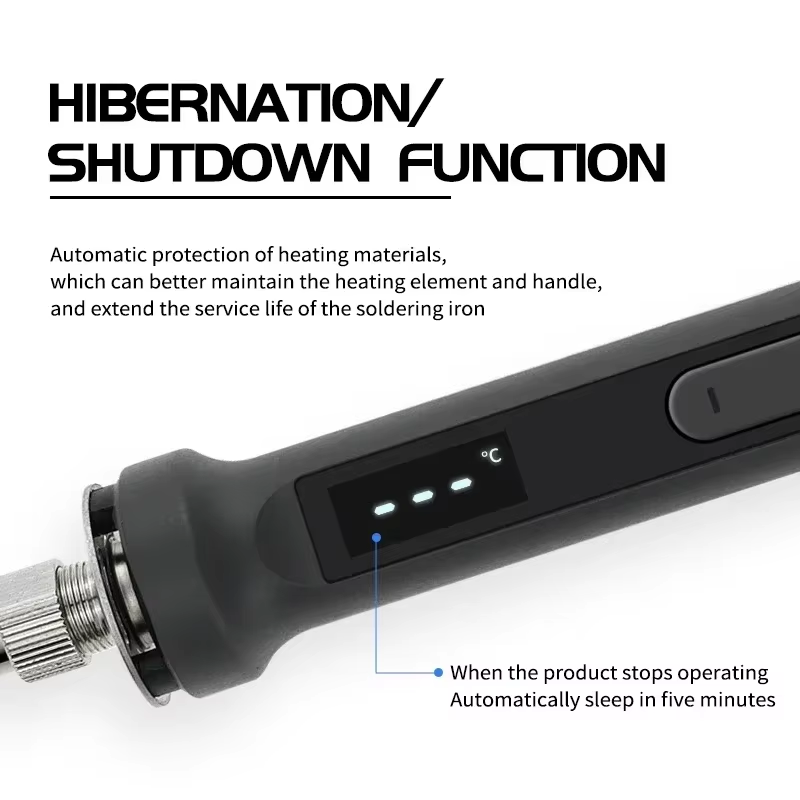 100W Digital Soldering Iron Ki - огляд і ціна Diy Electronics Repair