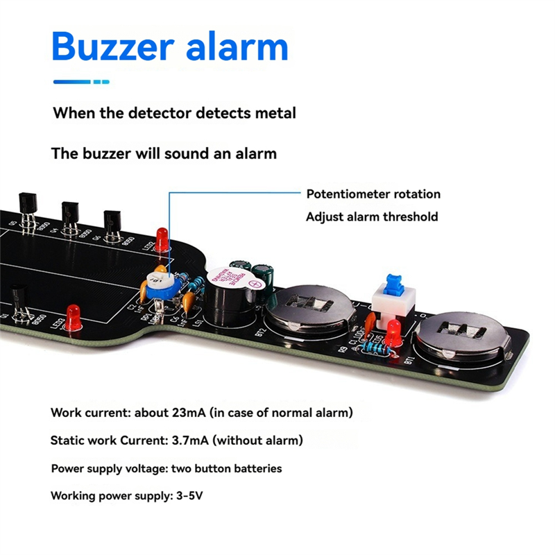 SQPP-DIY Metal Detector Electr - огляд і ціна Diy Electronics Parts
