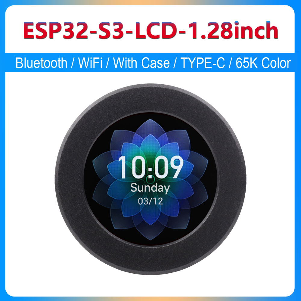 ESP32-S3 1.28inch Round LCD Di - огляд і ціна Esp32 Wifi Bluetooth