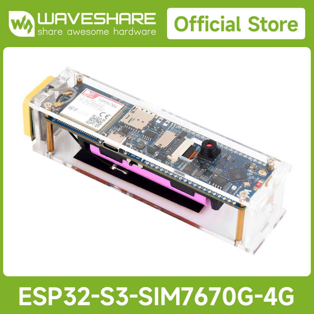 Waveshare ESP32-S3 SIM7670G 4G - огляд і ціна Esp32 Wifi Bluetooth