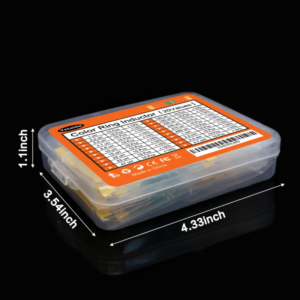 200pcs 1/2W 0410 Color Ring In - огляд і ціна Diy Electronics Repair Kit