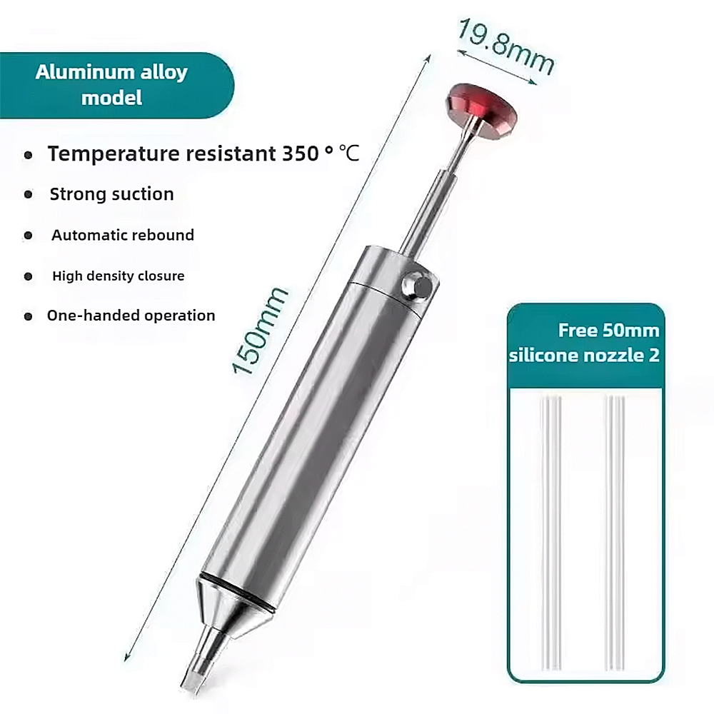 Aluminum Desoldering Pump Suct - огляд і ціна Flux Pen Electronics