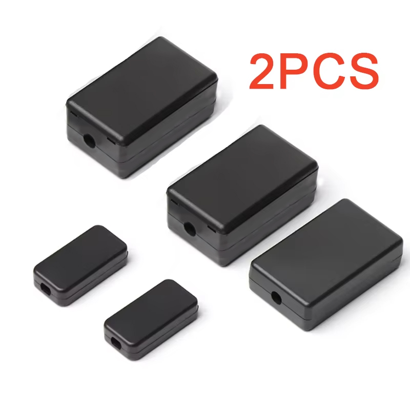 2PCS Plastic Waterproof Black  - огляд і ціна Diy Electronics Supplies