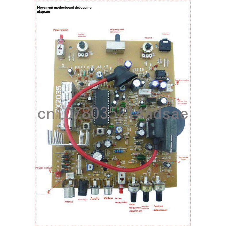 5.5 Inch Black & White TV Main - огляд і ціна Diy Electronics Parts