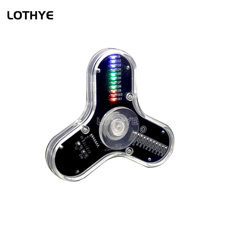 LED Fidget Spinner Manufacture - огляд і ціна Diy Electronics Parts