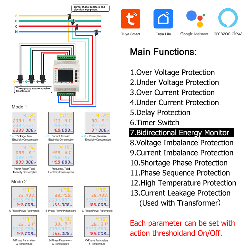 Tuya WiFi Smart Transformer Th - огляд і ціна Diy Electronics Store