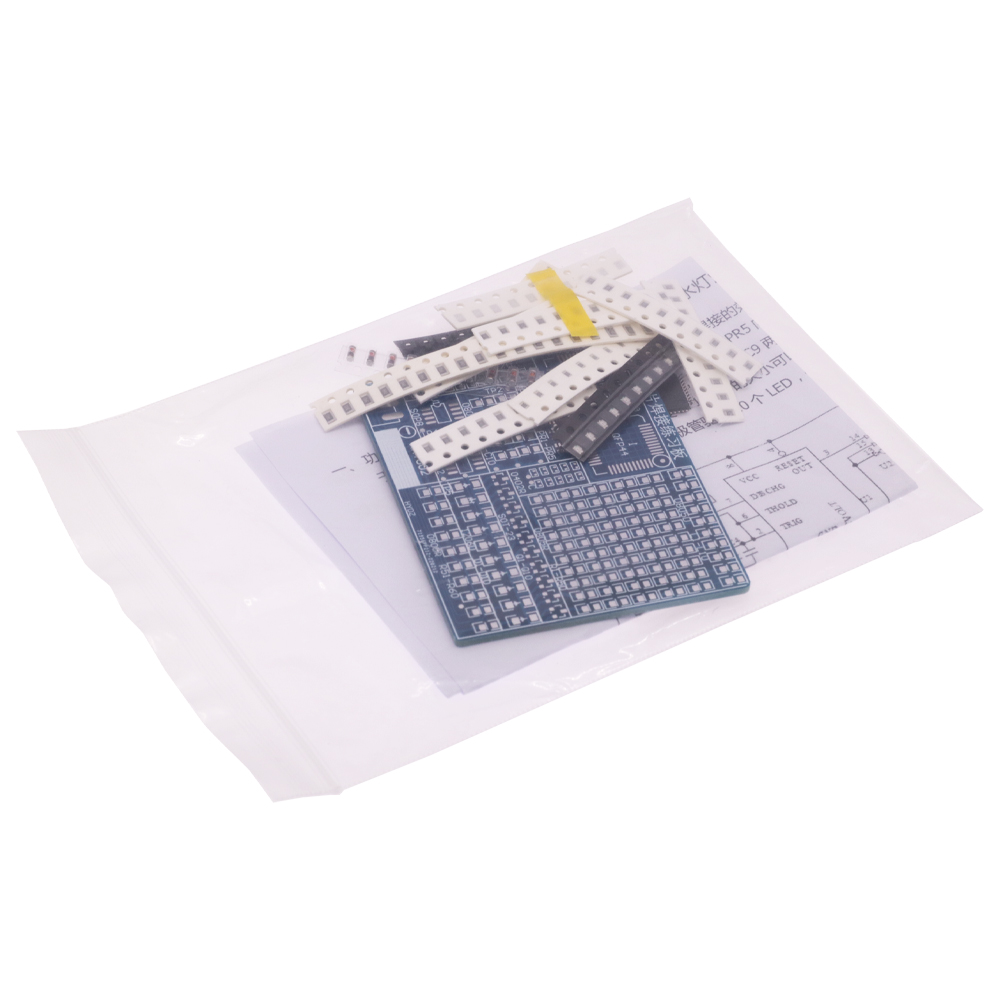 SMD NE555 CD4017 Rotating Flas - огляд і ціна Diy Electronics Repair Kit