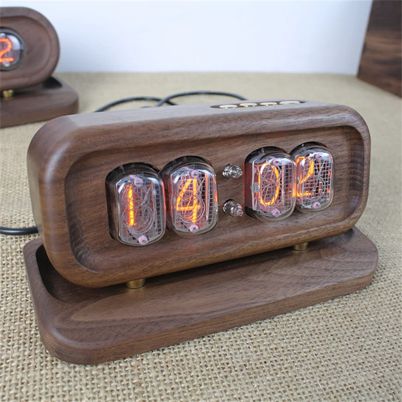 Black Walnut Solid Wood Glow D - огляд і ціна Diy Electronics Desk