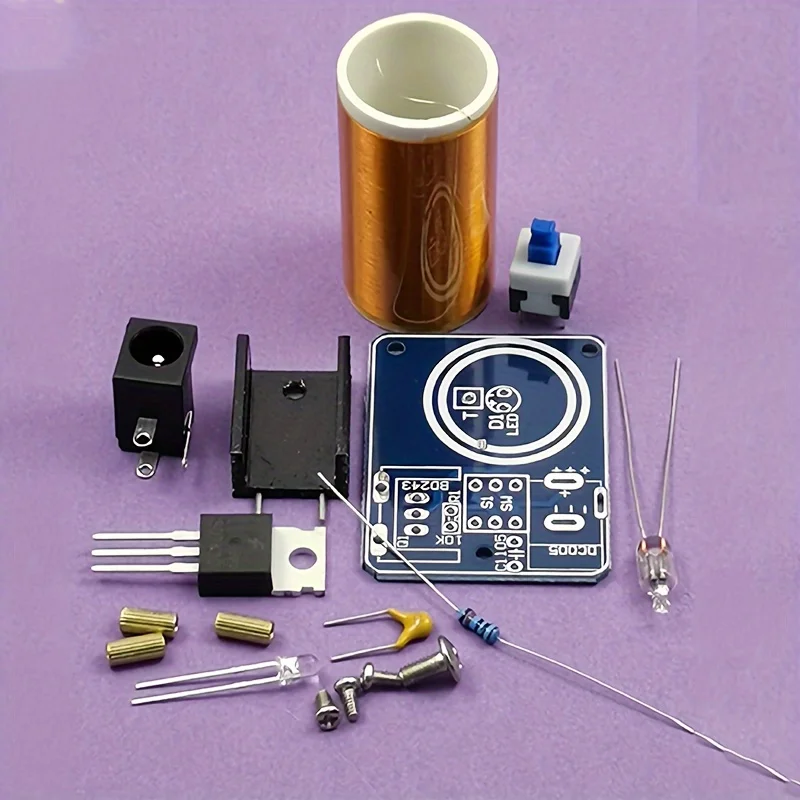 Mini Tesla Coil Kit, BD243, DI - огляд і ціна Diy Lightsaber Electronics