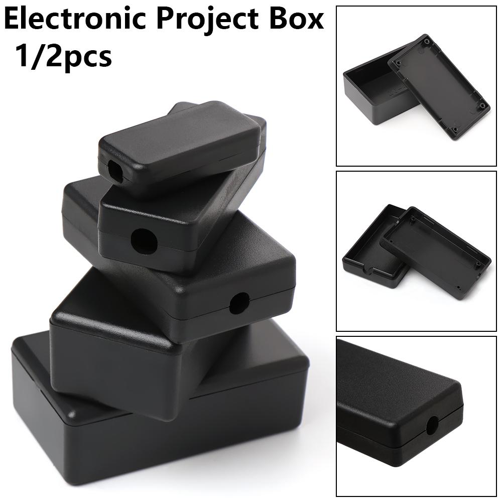 1/2pcs Plastic Waterproof Blac - огляд і ціна Diy Electronics Supplies
