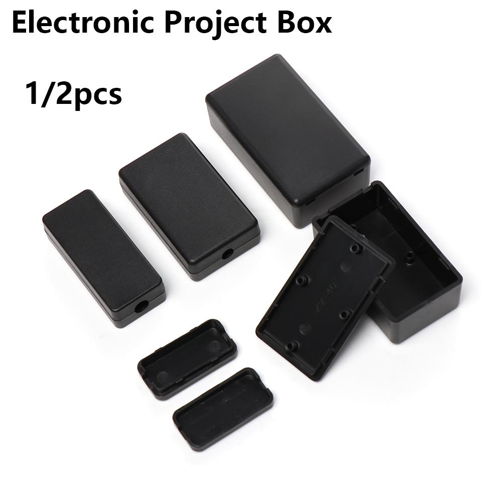 1/2pcs Plastic Waterproof Blac - огляд і ціна Diy Electronics Supplies