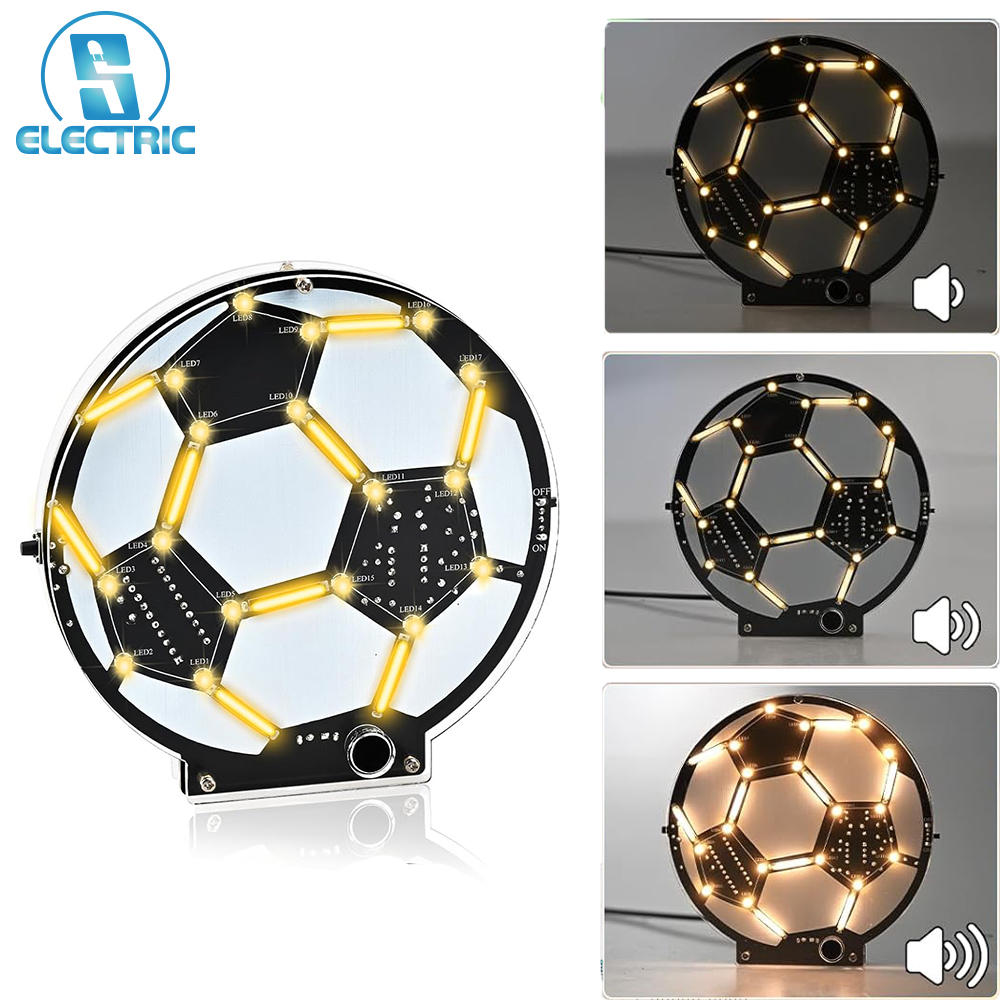 DIY Soccer Ball LED Soldering  - огляд і ціна Diy Electronics Filament