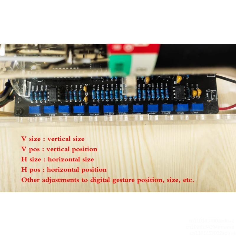 8SJ31J Oscilloscope Tube Clock - огляд і ціна Diy Electronics Desk