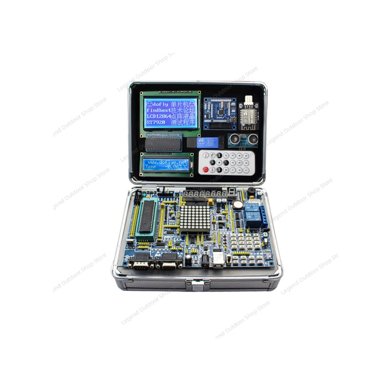 LY-51S 51MCU Development Board - огляд і ціна Diy Electronics Learning Kit