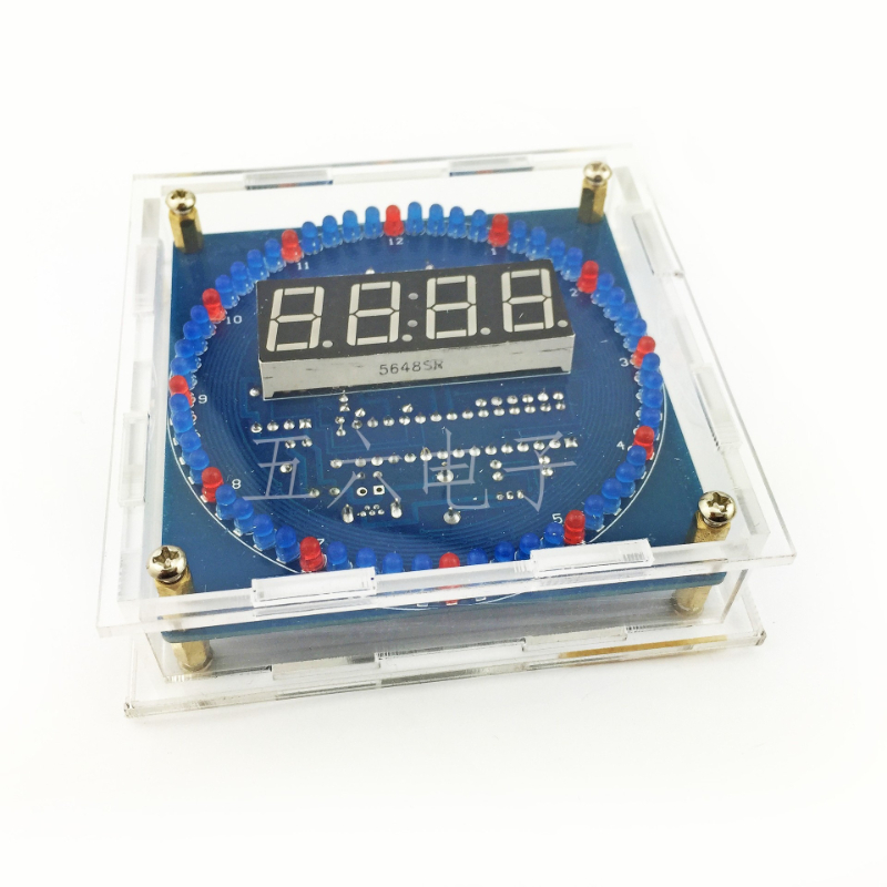 Electronic Clock DIY Light Con - огляд і ціна Diy Electronics Desk