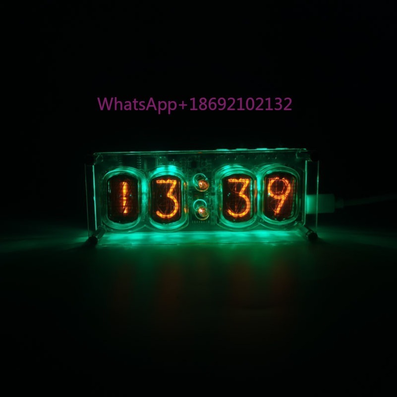 In12 Glow Clock DIY Former Sov - огляд і ціна Diy Electronics Desk