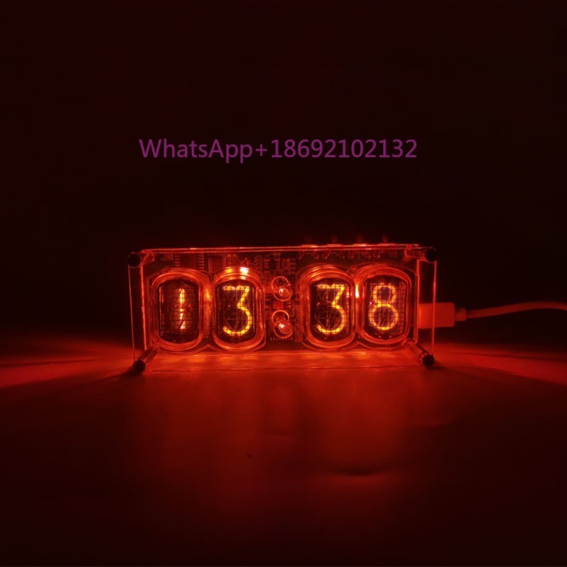 In12 Glow Clock DIY Former Sov - огляд і ціна Diy Electronics Desk