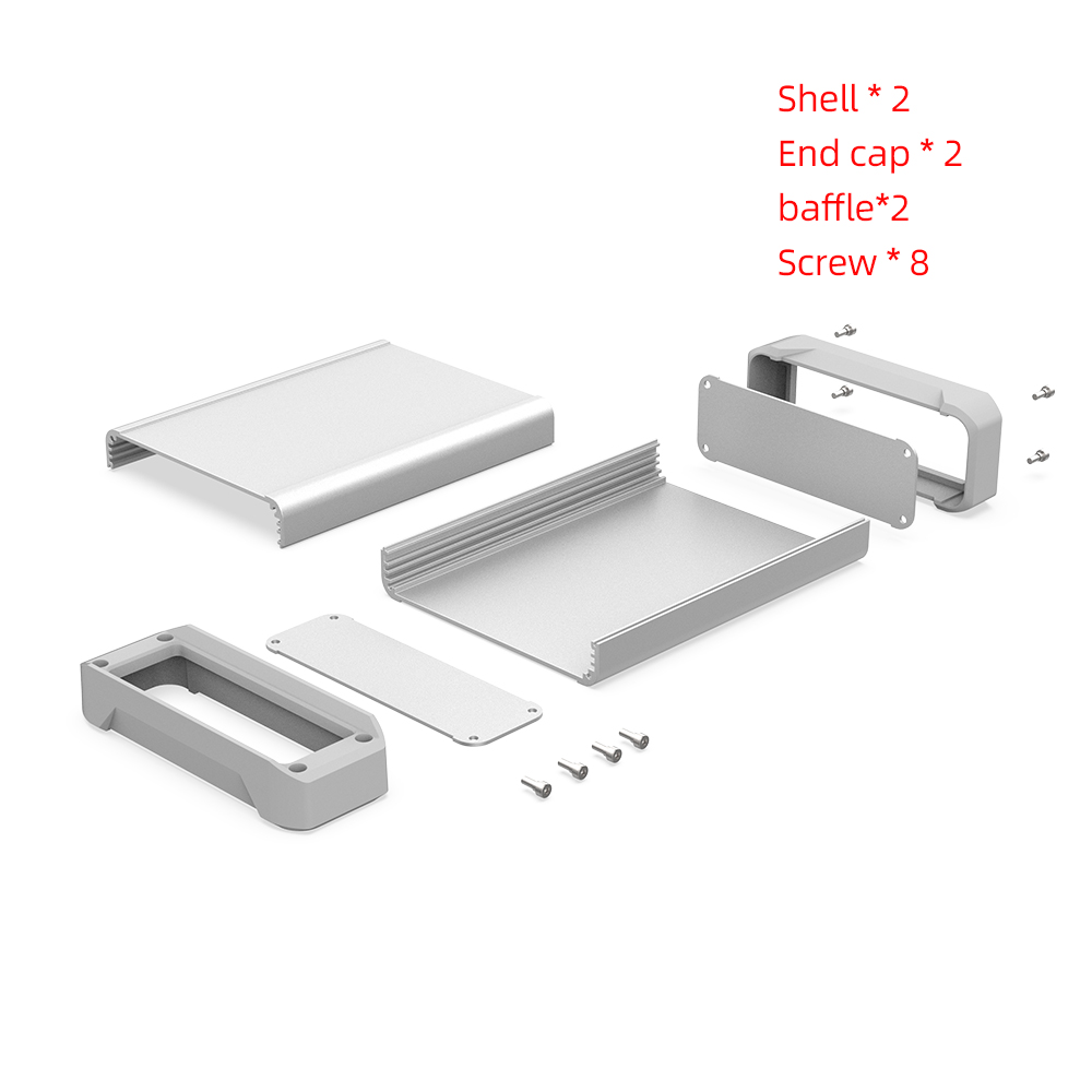 Aluminium Electronic Project B - огляд і ціна Diy Electronics Supplies