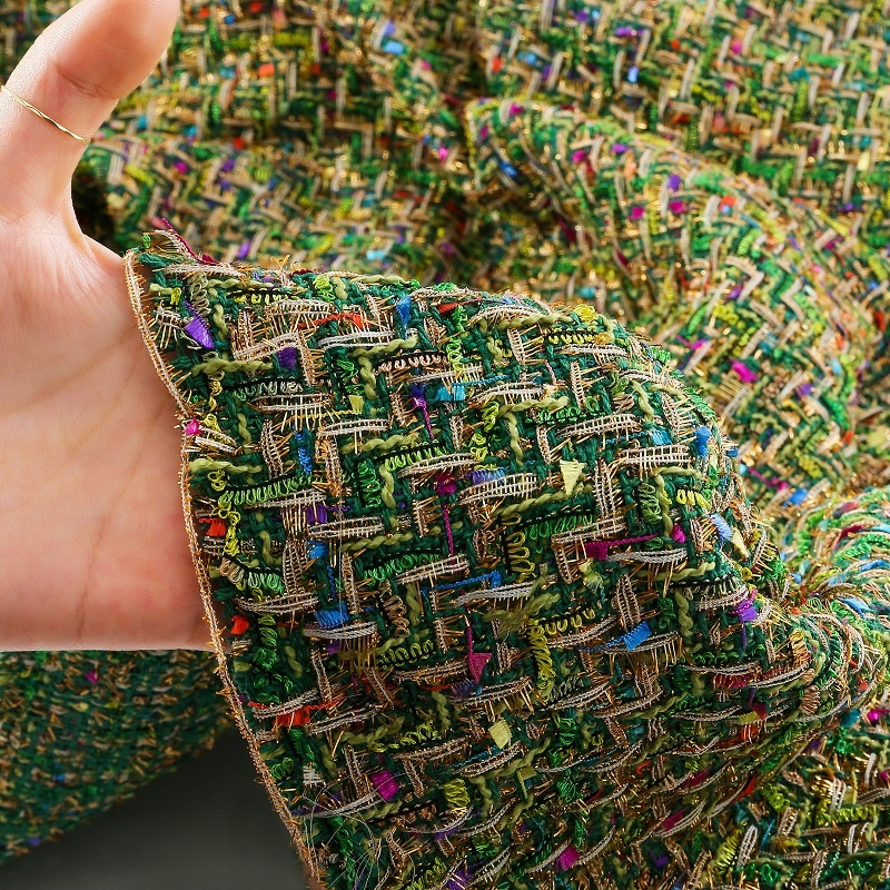 Tweed Fabric Plaid Stripes Wov - огляд і ціна Diy Electronics Components