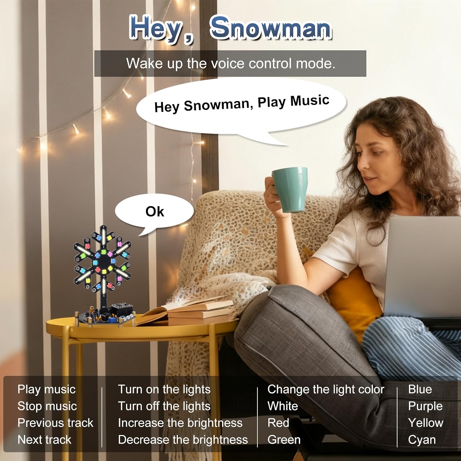 Voice Control Spectrum Light S - огляд і ціна Diy Electronics Learning Kit