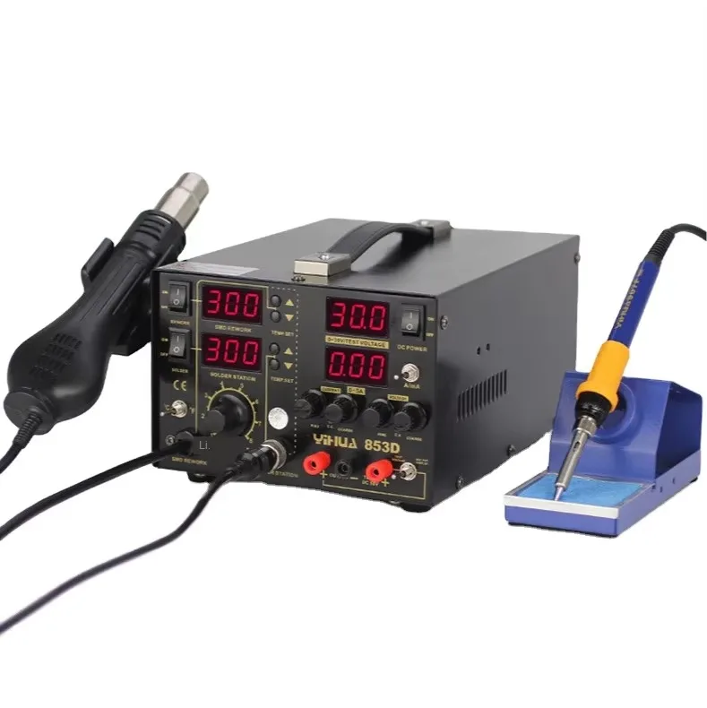 TLF YIHUA 853D 5A Hot Air Rewo - огляд і ціна Hot Air Rework Station
