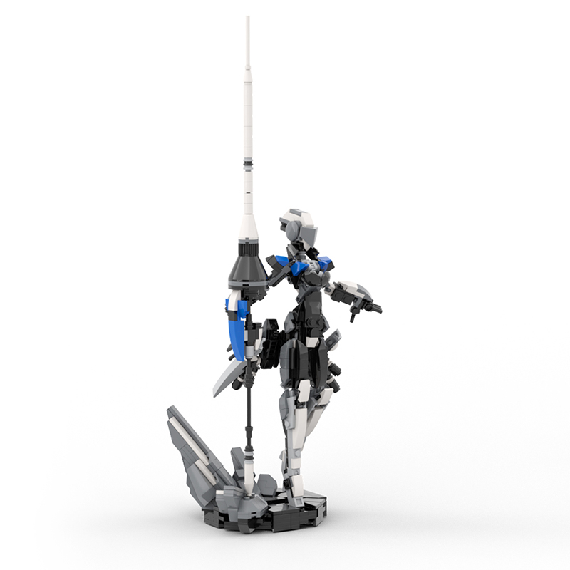 MOC Mech Female Robot Lancer V - огляд і ціна Diy Electronics Pdf