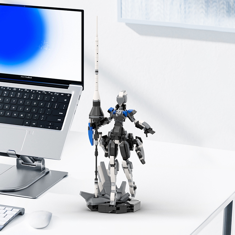 MOC Mech Female Robot Lancer V - огляд і ціна Diy Electronics Pdf