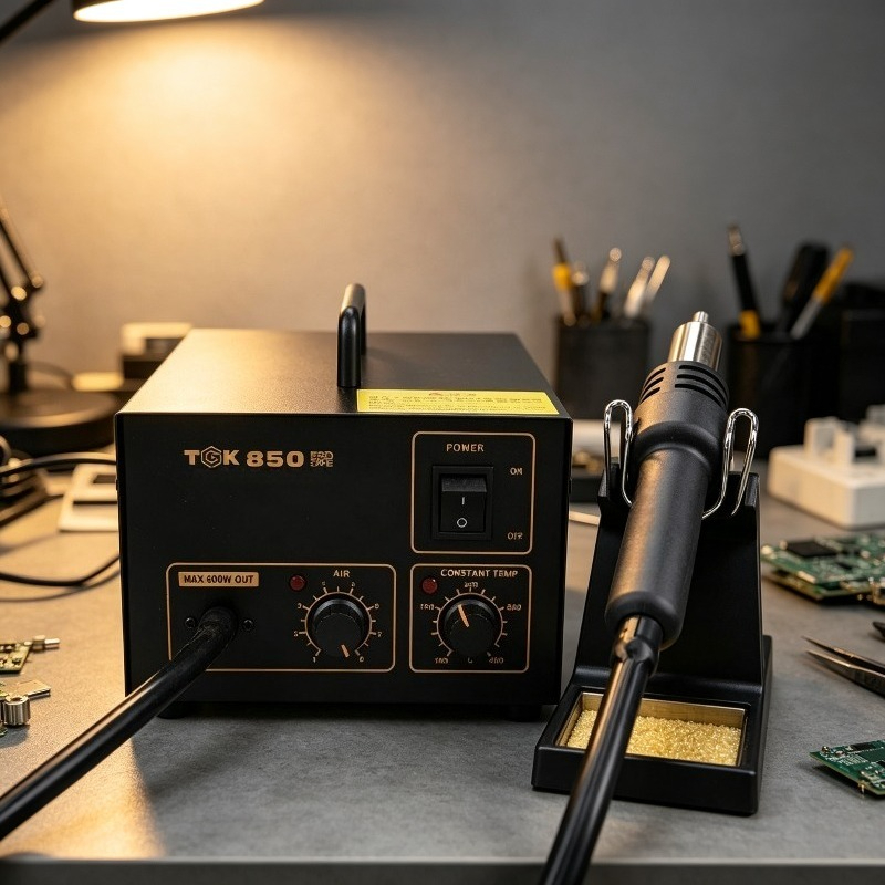 TGK-850/852 Precision 2-in-1 D - огляд і ціна Hot Air Rework Station