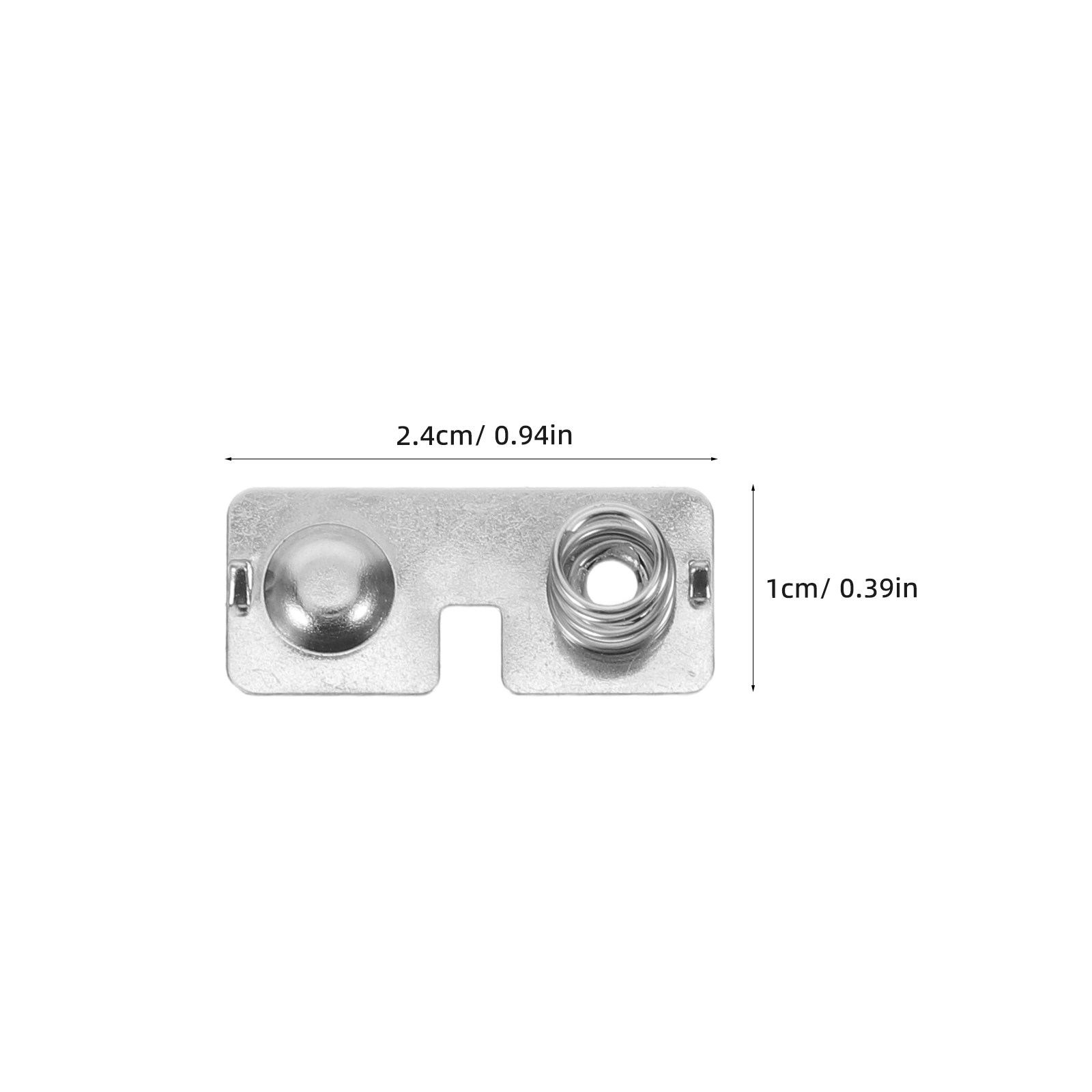 100Pcs Stainless Steel Aa Batt - огляд і ціна Diy Electronics Holder